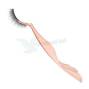 Pinces à cils en acier inoxydable de qualité supérieure en gros avec pointe arrondie, garantie de 3 ans, options personnalisables au meilleur prix - Product Image 6