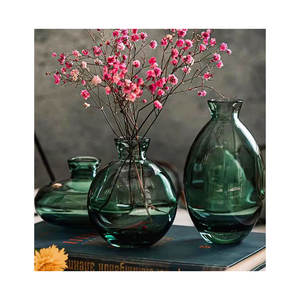 Latest Collection Trio <b>Small</b> <b>Glass</b> <b>Vase</b> Nordic Style Flower Pot for Home Decor - Product Image 1
