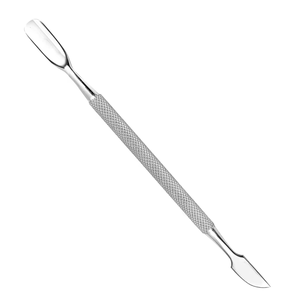 Empujador de Cutículas Profesional de Doble Punta de Acero Inoxidable de Alta Calidad, Herramienta Reutilizable para el Cuidado de las Uñas, Manicura y Pedicura, Logotipo Personalizado OEM - Product Image 1