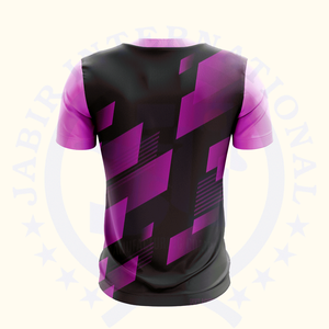 Camiseta informal de peso pesado de alta calidad para hombre, cuello redondo, hombros caídos, ropa de calle de punto de gran tamaño, diseño de sublimación - Product Image 2