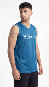 Camiseta de Baloncesto Premium Ocean Patina para Equipos de Élite, Clubes de Entrenamiento, Ropa Deportiva Transpirable de Malla - Product Image 3