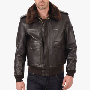 Chaquetas de cuero para hombre hechas de material de secado rápido y teñido liso/chaquetas de cuero para hombre fabricadas profesionalmente - Product Image 1