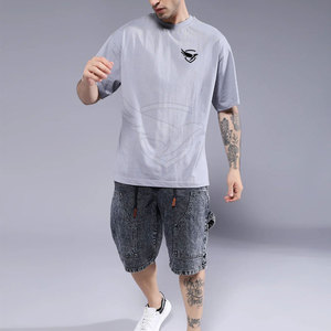Camiseta de gran tamaño de fabricante de Pakistán, camiseta de gran tamaño personalizada OEM de calidad superior en precio al por mayor - Product Image 2