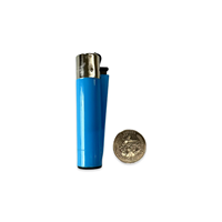 Briquets Clipper Écologiques avec Pierre à Fusil Remplaçable et Combustible Rechargeable