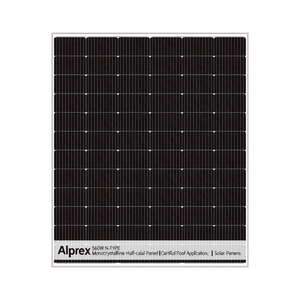 Panneau solaire monocristallin demi-cellule Alpex Solar 560W de type N, certifié TUV pour application sur toiture - Product Image 2