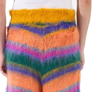 Shorts en mohair doux et chaud pour hommes, vente en gros, livraison rapide, fournisseur OEM de shorts en laine mohair pour hommes sur mesure - Product Image 5