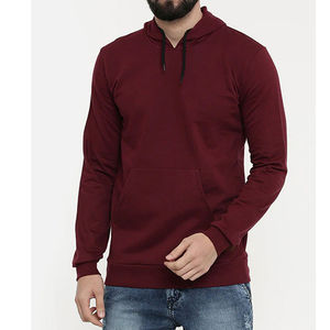 Nouvel arrivage Dernier style sur mesure Vente en gros de haut en polaire épais vierge Pull à capuche pour hommes en vrac - Product Image 4