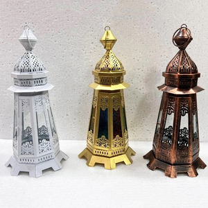 Candelero votivo de cristal de mosaico marroquí hecho a mano mosaico de concha de diseño caliente para decoración del hogar para FAROL DE Navidad - Product Image 6