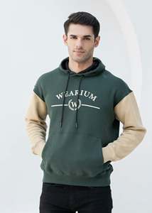Sudaderas con capucha de peso pesado para hombre de alta calidad con lavado ácido 100% algodón en blanco Fabricación de logotipo personalizado hecho en Pakistán - Product Image 6