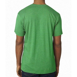 T-shirt à manches courtes coupe ample 180 grammes col rond couleur unie polyester/coton vierge - Product Image 6