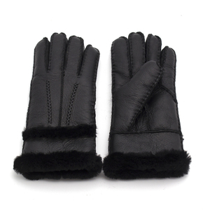 Gants de luxe en cuir véritable doux et chauds pour l'hiver – Style décontracté et respirant pour femme, idéaux pour l'extérieur et respectueux de l'environnement - Product Image 4