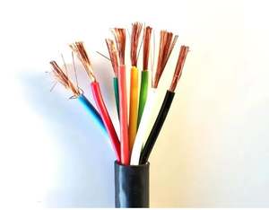 Best Selling PVC 2*6mm2 Flexible Household Cable with Copper Cloth <b>Mesh</b> Conductor for House <b>Wiring</b> - Product Image 3