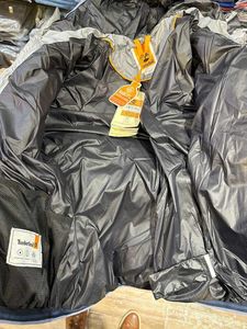 Chaqueta acolchada azul marino para hombre, abrigo de invierno ligero de marca con cierre de cremallera, ropa de abrigo cálida y de moda para uso diario - Product Image 2