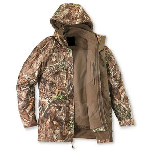 Veste de chasse d'hiver imperméable pour hommes et femmes, technologie Cordura, durable et confortable, camouflage en gros pour adultes - Product Image 3