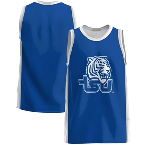 Maillot de basket-ball de l'Université de l'État du Tennessee, personnalisé, TSU Tigers, sans manches, respirant, léger, vêtements de sport pour hommes, Infinitive - Product Image 1