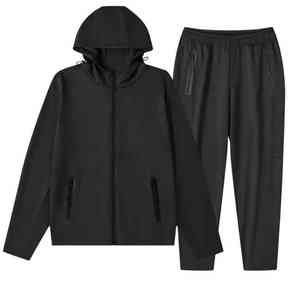 ชุดวอร์มผู้ชาย ชุดกีฬา ชุดวอร์มกันลม 2 ชิ้น ชุดสองชิ้น มีฮู้ด พิมพ์ลายตัวอักษร พิมพ์ลายอนิเมะ พิมพ์ลายจ็อกเกอร์ แขนยาว - Product Image 6