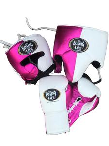 Juego de Sparring de Boxeo Personalizado en Colores No Boxing No Life, Equipo de Boxeo de Cuero Genuino de Primera Calidad 100% - Product Image 2