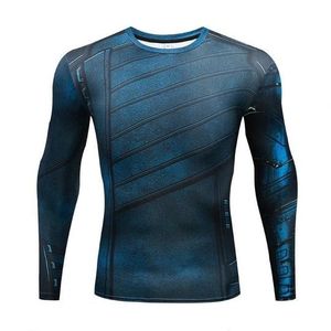 Men's <b>Long</b> Sleeve Rash Guard Custom Fabric Sun Protection for Martial Arts Wear Manufactured in Pakistan - Product Image 3