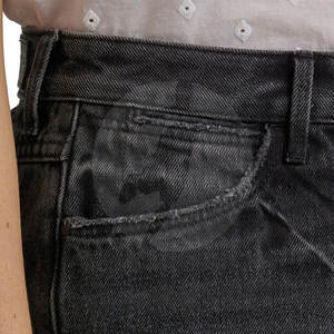 Nuevo diseño de poliéster hecho pantalones cortos mejor precio pantalones vaqueros de las mujeres en stock precio al por mayor pantalones cortos de las mujeres - Product Image 4