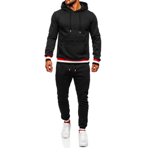 Trajes Deportivos para Hombre de Corte Ajustado, Hechos de Material Elástico con Paneles Flexibles y Líneas de Color Personalizadas - Product Image 2