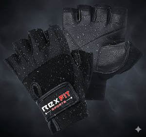 Guantes Deportivos Rexfit para Entrenamiento, Ligeros, Transpirables, de Palma Completa, para Gimnasio, Unisex, para Levantamiento de Pesas - Product Image 1