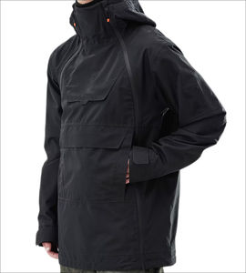 Veste Softshell matelassée personnalisée OEM au meilleur prix, imperméable, coupe-vent, à capuche, pour le ski d'hiver, la course à pied et un usage décontracté - Product Image 6