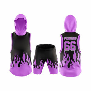 Ventes en gros de maillots de football américain 7 contre 7 pour les jeunes, entièrement sublimés, compression, maillot 7v7 du Pakistan, service OEM - Product Image 4