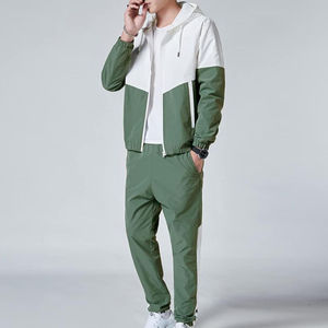 Ensemble de survêtement coupe-vent personnalisé en gros 2025 – Ensemble décontracté de jogging tendance – Veste coupe-vent de rue pour homme – Collection automne - Product Image 4