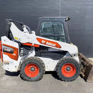 Utilisé pour S66 Mini Skid Steer Loader 50 tonnes Chargeuse sur pneus avec pompe à moteur et PLC pour l'utilisation de mini Dumper et tracteur chargeur - Product Image 1