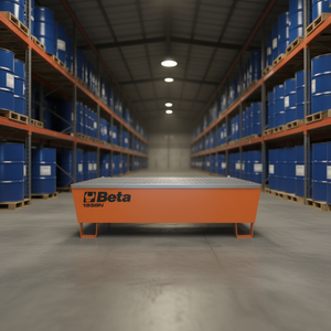 Base de Acero para un Manejo y Almacenamiento Convenientes de 2 Bidones o Barriles de 200L - Product Image 3