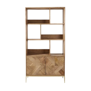 Modern Handmade Solid Wood <b>Bookshelf</b> Adjustable and Durable Home Furniture with Storage Features for Living Room or School Use - Product Image 1