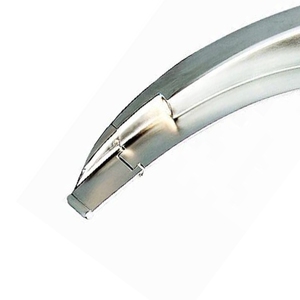 Laringoscopio de fibra óptica de punta flexible McCoy aprobado por CE y ISO, conjunto de tamaño adulto, batería extraíble de clase I de acero eléctrico, 1 año - Product Image 4