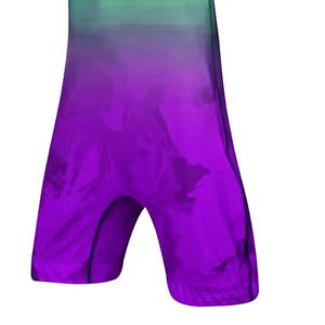 ออกแบบชุดกีฬาโลโก้สั่งทำปี 2026 สำหรับการฝึกศิลปะการต่อสู้ ชุดซิงเกิลต์สำหรับนักมวยปล้ำแบบซับลิเมชั่น ตัดเย็บอัตโนมัติ ชุดยูนิฟอร์มนักมวยปล้ำสำหรับผู้ใหญ่ - Product Image 3