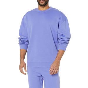 Vente en gros, sweatshirts personnalisés multicolores pour hommes, vêtements d'hiver de haute qualité, manches longues confortables, nouveau design, technique de teinture unie - Product Image 1