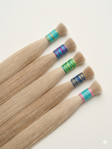 Extensiones de Cabello Rubio Europeo para Cabello Virgen de Doble Trama, Cutícula Alineada 12A para Uso en Salón - Product Image 2