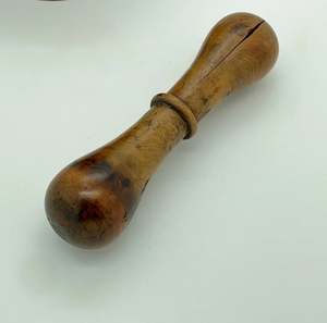 Mortero de madera hecho a mano, molinillo de Medicina de granito, accesorios de cocina, herramientas de especias de hierbas para el hogar, restaurante, Metal - Product Image 3