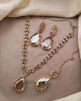Bijoux haut de gamme bijoux artificiels pour femmes collier Dubai ensembles de bijoux de mode 2026
