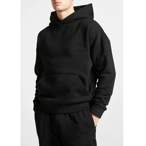 Vente en gros de vêtements décontractés pour hommes pour la course à pied survêtements/OEM surdimensionnés vintage délavés à l'acide ensembles de deux pièces pour hommes survêtements - Product Image 2