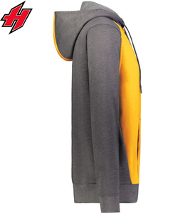 Top Vente Hommes Professionnel Full Zip Pull À Capuche Confortable Conception Personnalisée Col Automne En Gros Zipper À Capuche - Product Image 3