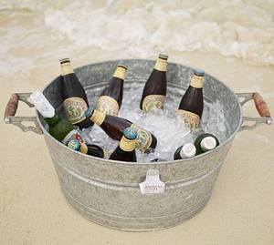 อ่างเบียร์โลหะเคลือบผงแบบโบราณทำจากสเตนเลสอุปกรณ์สำหรับตกแต่งอ่างน้ำแข็งสำหรับขวดเบียร์ - Product Image 6