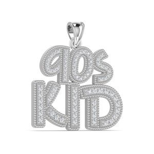 Collar con Colgante de Letra Personalizada en Oro Sólido de 14k con Diamante Cultivado en Laboratorio con Certificación IGI VVS, Diseño Exclusivo, Joyería Fina a Bajo Precio - Product Image 1