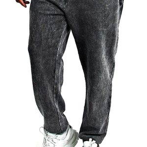 Precio al por mayor: Chándales de invierno para hombre, duraderos, de secado rápido, transpirables, estampados, casuales, ligeros, con lavado ácido, diseño 2 en 1, 100% algodón. - Product Image 4