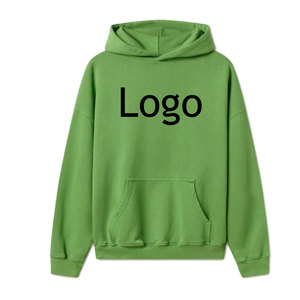 Sudadera con capucha de mezcla de algodón de alta calidad 400 GSM para hombre, logotipo personalizado, diseño de Color, impresión Digital, temporada de invierno, teñido liso - Product Image 5