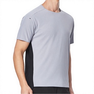 เสื้อยืดคอกลมทรงปกติ ผ้าสแปนเด็กซ์ ไนลอน สำหรับผู้ชาย สไตล์ลำลอง น้ำหนัก 220 กรัม ผ้าเจอร์ซีย์ พิมพ์ลายตัวอักษรด้วยเทคนิคซิลค์สกรีน ดีไซน์เรียบง่าย - Product Image 3
