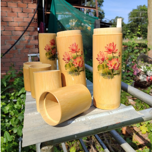 BAMBOO <b>INCENSE</b> HOLDER <b>BOX</b> / NATURAL ELEGANCE for YOUR HOME / MADE in VIETNAM - Product Image 2