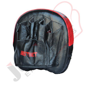 Manopla de Boxeo Compacta con Logotipo Personalizado 2025, Cuero Vacuno de Grano Fino, Manopla Curva para Entrenamiento de Boxeo, Protección - Product Image 4