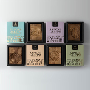 Alep naturel de haute qualité fait à la main avec de l'olive et 16% de savon dur à l'huile de laurier pour le traitement du psoriasis 200g - Product Image 6