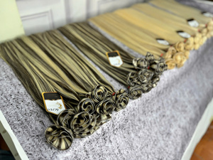 ผมต่อแบบ Remy แท้100% ผมมนุษย์ธรรมชาติสีดำเวียดนามไม่ผ่านการแปรรูปผมทอผ้าอัจฉริยะผ้าคู่ดิบ - Product Image 6