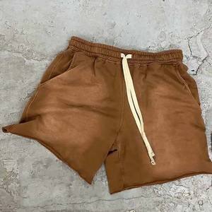 Short de sueur lavé à l'acide à séchage rapide pour hommes de haute qualité respirant taille élastique toile fabriquée en usine meilleur prix Style High Street - Product Image 6