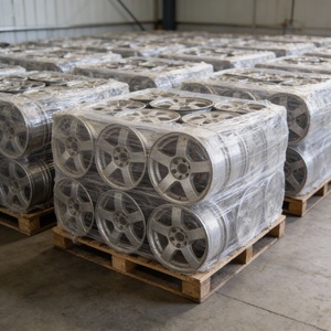 Déchets de jantes en alliage d'aluminium 99% de jantes automobiles usagées pour la récupération d'aluminium - Product Image 6